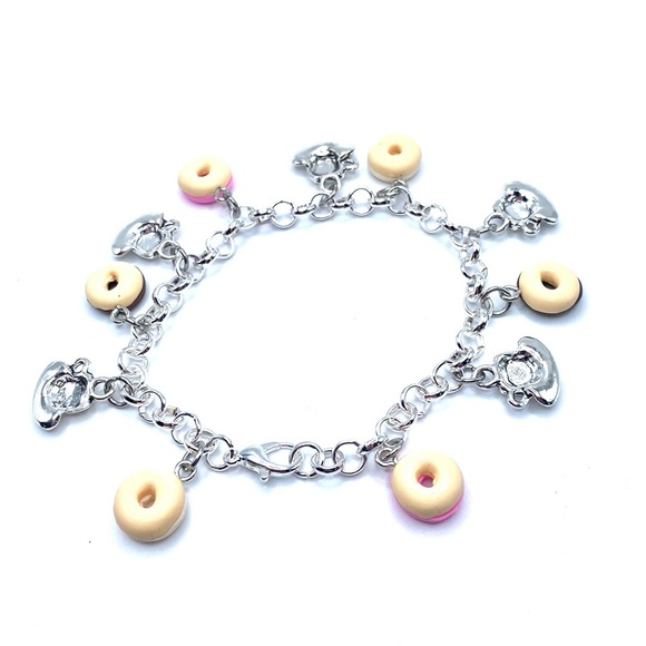 Coffee And Donuts Charm Bracelet - Picture 11 of 11